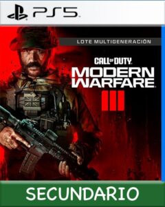 Ps5 Digital Call of Duty Modern Warfare III Secundario