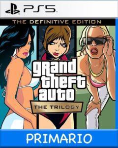 Ps5 Digital Combo 3x1 GTA - Grand Theft Auto  The Trilogy Primario