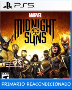 Ps5 Digital Marvels Midnight Suns Primario Reacondicionado