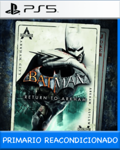 Ps5 Digital Batman Return to Arkham Primario Reacondicionado
