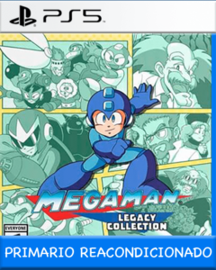 Ps5 Digital Combo 2x1 Mega Man Legacy Collection 1 y 2 Combo Pack Primario Reacondicionado