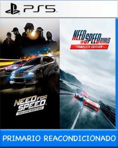 Ps5 Digital Combo 2x1 Need For Speed + Need For Speed Rivals Primario Reacondicionado