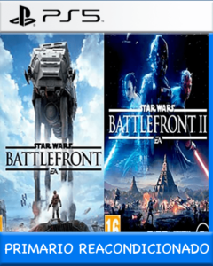 Ps5 Digital Combo 2x1 Star Wars Battlefront I + II Primario Reacondicionado