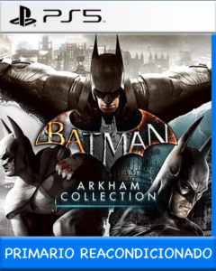 Ps5 Digital Combo 3x1 Batman Arkham Collection Primario Reacondicionado