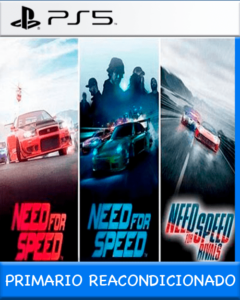 Ps5 Digital Combo 3x1 Need for Speed + Rivals + Payback Ultimate Bundle Primario Reacondicionado