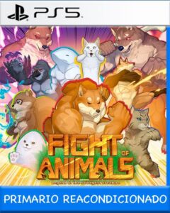 Ps5 Digital Fight of Animals Primario Reacondicionado