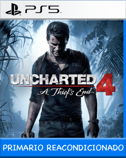 Ps5 Digital Uncharted 4: A Thief's End Primario Reacondicionado
