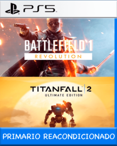 Ps5 Digital Combo 2x1 titanfall 2 + Battlefield 1 Ultimate Bundle Primario Reacondicionado