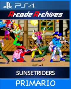Ps4 Digital Arcade Archives SUNSETRIDERS Primario