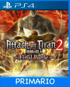Ps4 Digital Attack on Titan 2 Final Battle Primario