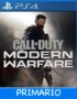 Ps4 Digital Call of Duty Modern Warfare Primario