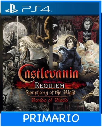 Ps4 Digital Castlevania Requiem Symphony of the Night y Rondo of Blood Primario