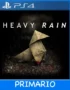 Ps4 Digital Heavy Rain Primario