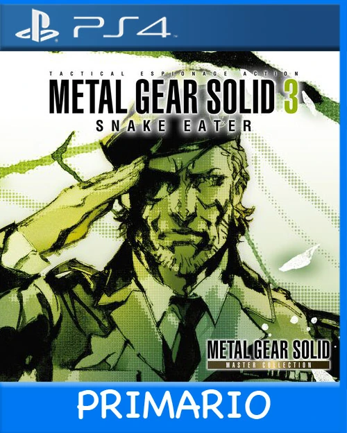 Ps4 Digital METAL GEAR SOLID 3 Snake Eater - Master Collection Version Primario