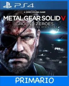 Ps4 Digital METAL GEAR SOLID V GROUND ZEROES Primario