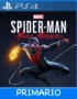 Ps4 Digital Marvels Spider-Man Miles Morales Primario