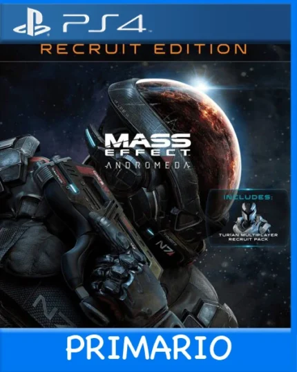 Ps4 Digital Mass Effect Andromeda - Standard Recruit Edition Primario