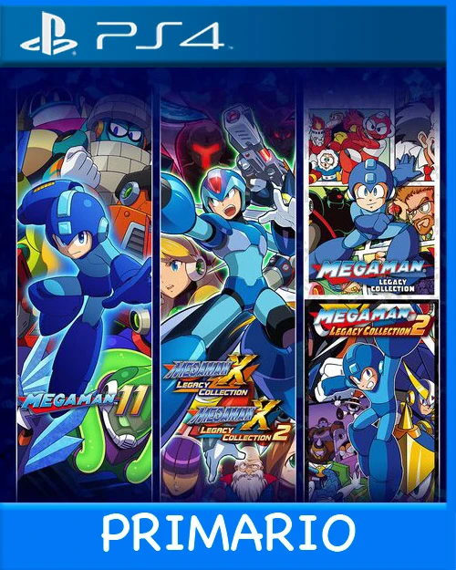 Ps4 Digital Mega Man 30th Anniversary Bundle Primario