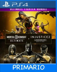Ps4 Digital Mortal Kombat 11 Ultimate + Injustice 2 Leg Edition Bundle Primario
