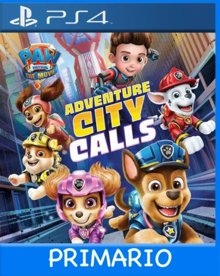 Ps4 Digital PAW Patrol The Movie Adventure City Calls Primario