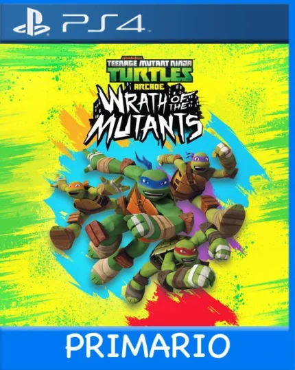 Ps4 Digital Teenage Mutant Ninja Turtles Arcade Wrath of the Mutants Primario