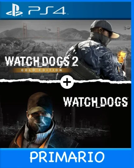 Ps4 Digital Watch Dogs 1 + Watch Dogs 2 Gold Editions Bundle Primario