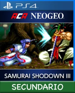 Ps4 Digital ACA NEOGEO SAMURAI SHODOWN III Secundario