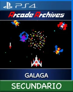 Ps4 Digital Arcade Archives GALAGA Secundario