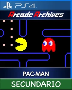 Ps4 Digital Arcade Archives Pac-Man Secundario