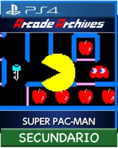 Ps4 Digital Arcade Archives SUPER PAC-MAN Secundario