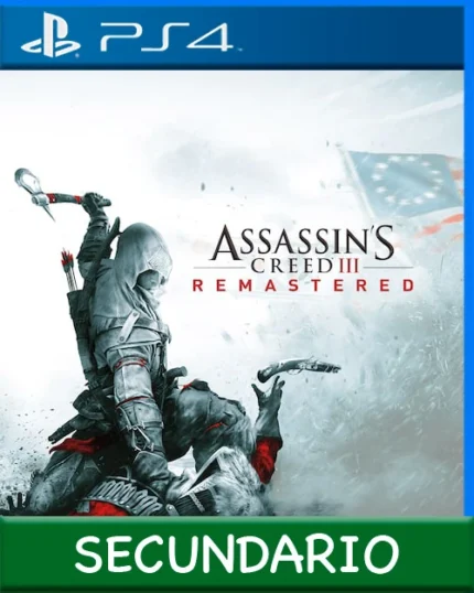 Ps4 Digital Assassins Creed III Remastered Secundario