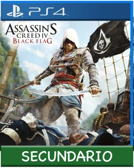 Ps4 Digital Assassins Creed IV Black Flag Secundario