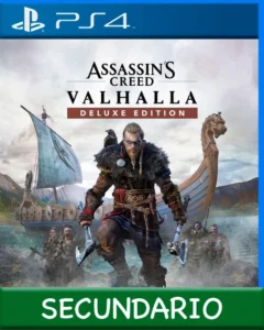 Ps4 Digital Assassins Creed Valhalla Deluxe Secundario