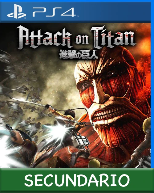 Ps4 Digital Attack on Titan Secundario