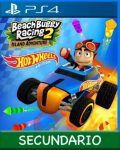 Ps4 Digital Beach Buggy Racing 2 Hot Wheels Edition Secundario