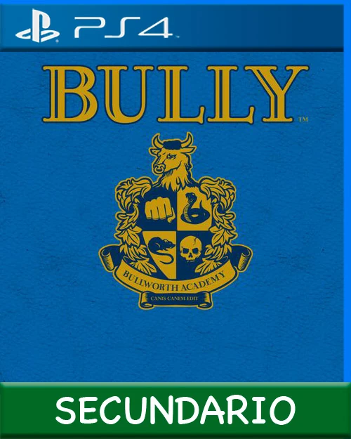 Ps4 Digital Bully Secundario