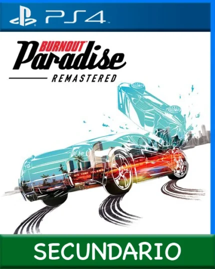 Ps4 Digital Burnout Paradise Remastered Secundario