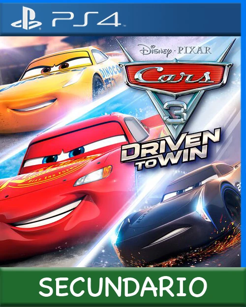 Ps4 Digital Cars 3 Driven to Win Secundario