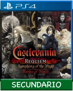 Ps4 Digital Castlevania Requiem Symphony of the Night y Rondo of Blood Secundario