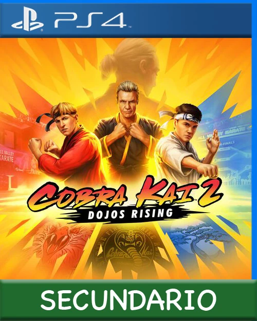 Ps4 Digital Cobra Kai 2 Dojos Rising Secundario