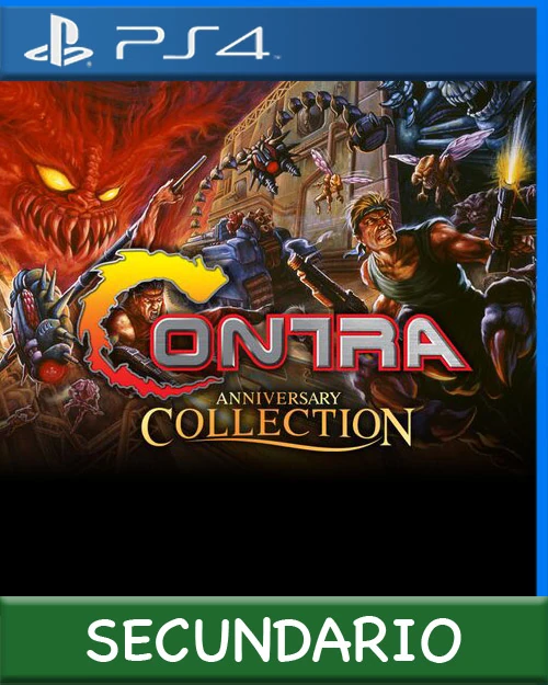 Ps4 Digital Contra Anniversary Collection Secundario