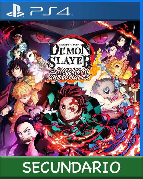 Ps4 Digital Demon Slayer -Kimetsu no Yaiba- The Hinokami Chronicles Secundario