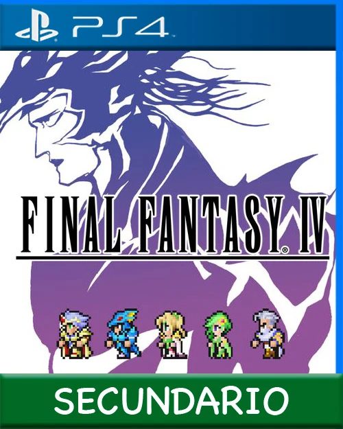 Ps4 Digital FINAL FANTASY IV Secundario