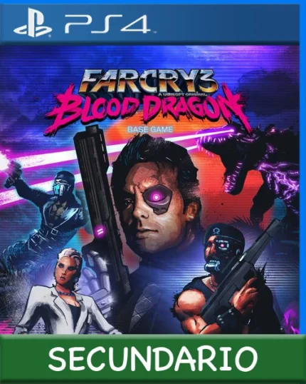 Ps4 Digital Far Cry 3 Blood Dragon Classic Edition Secundario