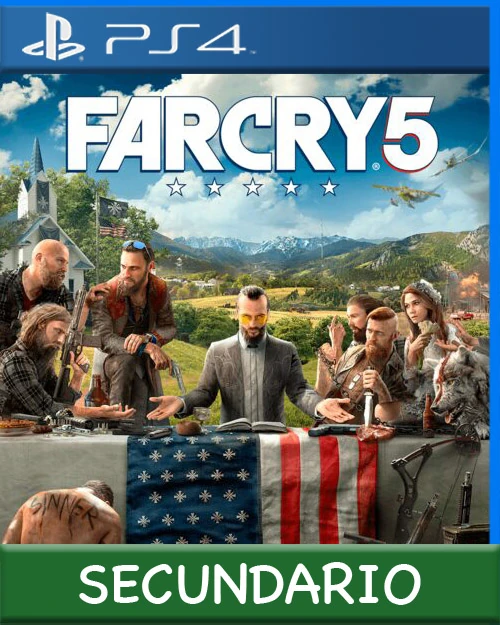 Ps4 Digital Far Cry 5 Secundario