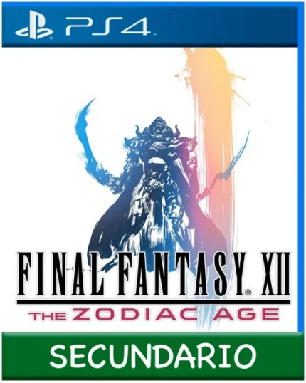 Ps4 Digital Final Fantasy XII The Zodiac Age Secundario