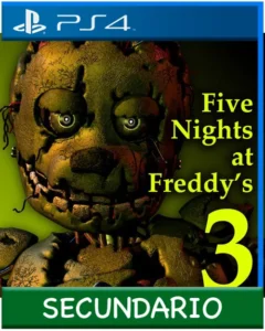 Ps4 Digital Five Nights at Freddys 3 Secundario