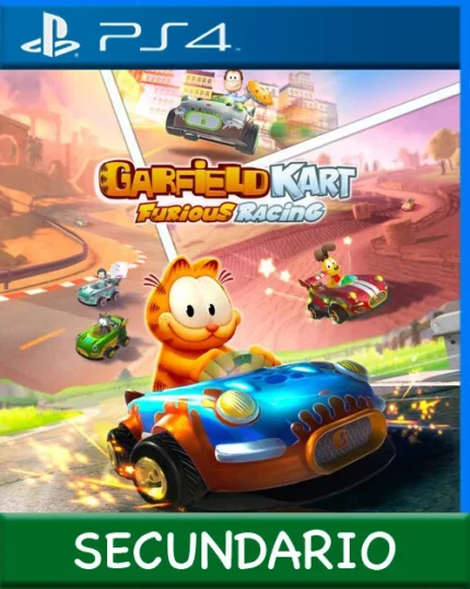 Ps4 Digital Garfield Kart - Furious Racing Secundario