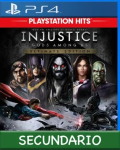 Ps4 Digital Injustice Gods Among Us Ultimate Edition Secundario