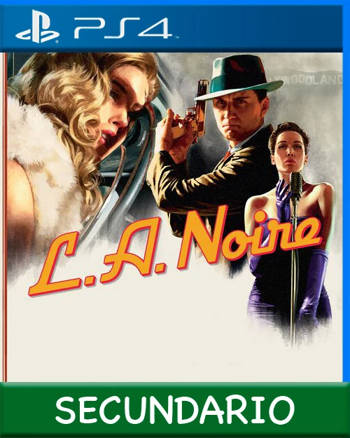 Ps4 Digital LA Noire Secundario